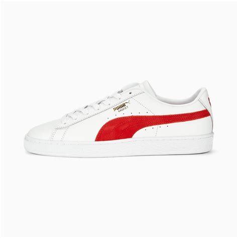 Basket Classic 75Y Sneakers | PUMA White-PUMA Red-PUMA Gold | PUMA Shop ...