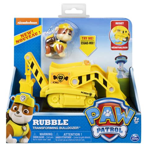 Spin Master - PAW Patrol Rubble's Transforming Bulldozer