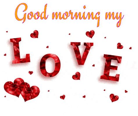 Good Morning My Love Heart GIF | GIFDB.com