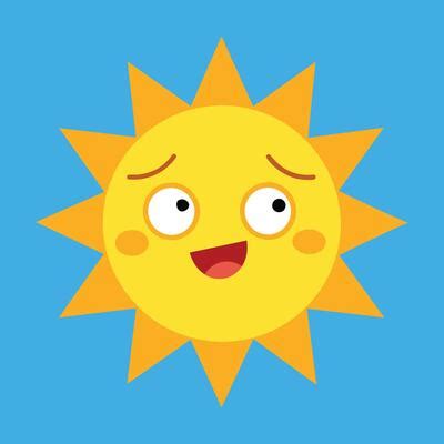 Sunny Day Cartoon Vector Art, Icons, and Graphics for Free Download