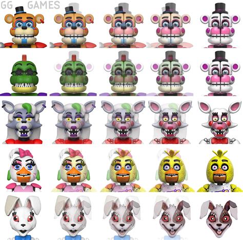 FNaF Security Breach Funko Merch comparison with other Funko FNaF Merch ...