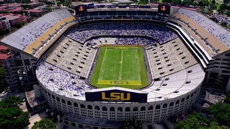 LSU Tiger Stadium Clip 4K - YouTube