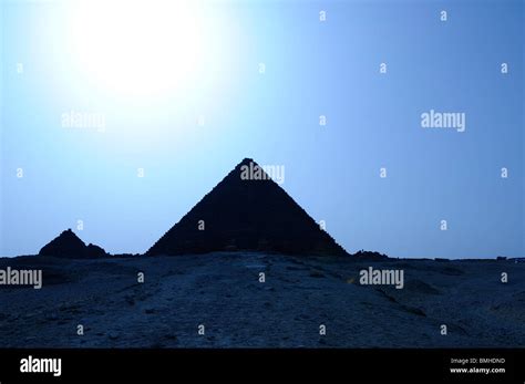 sunrise at the Pyramids of giza, Giza Necropolis bordering what is now ...