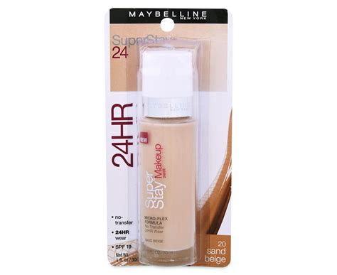 Maybelline Superstay 24 Hour Foundation 30mL - Sand Beige | Scoopon ...