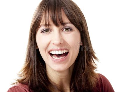 Woman Laughing Hysterically Stock Image - Image of female, portrait ...