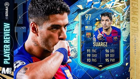 TOTS SUAREZ PLAYER REVIEW | 97 TOTS SUAREZ REVIEW | FIFA 20 Ultimate ...