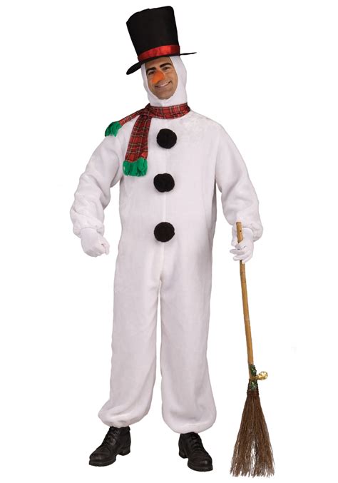 Adult Soft Snowman Costume