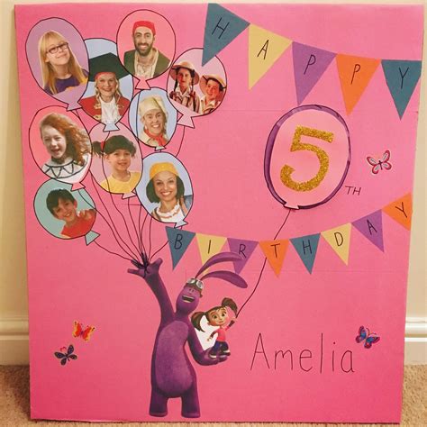 CBeebies birthday card for 5th birthday | Birthday cards, 5th birthday ...