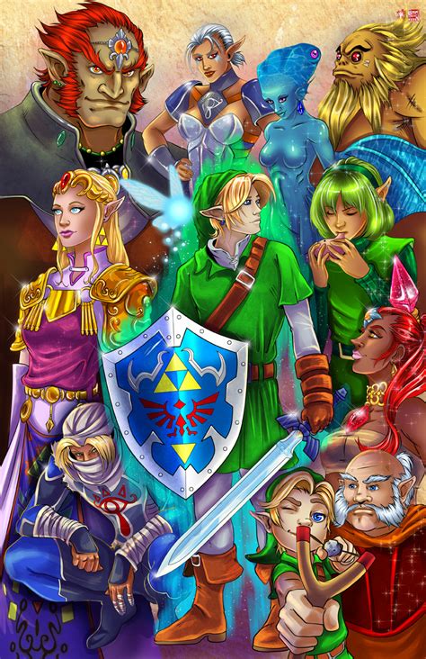 Legend of Zelda Ocarina of Time by WiL-Woods on DeviantArt