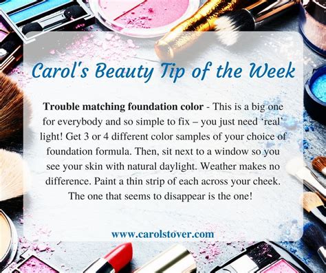 Do you have difficulty matching foundation color? Try this tip to find ...