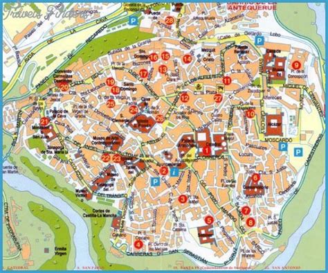 Toledo Metro Map - TravelsFinders.Com