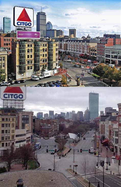 10 Surreal Before And After Photos Of Deserted Boston Haunting photos ...