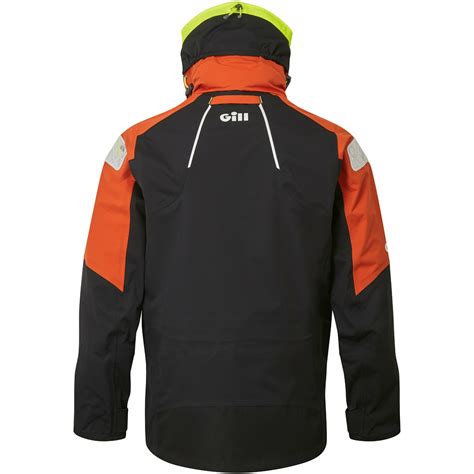 2023 Gill Mens OS1 Ocean Sailing Jacket OS13J - Graphite / Orange ...