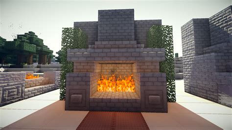 More fireplaces | Minecraft fireplace, Minecraft houses, Minecraft ...