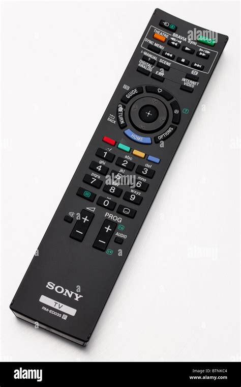 Sony tv remote control hi-res stock photography and images - Alamy