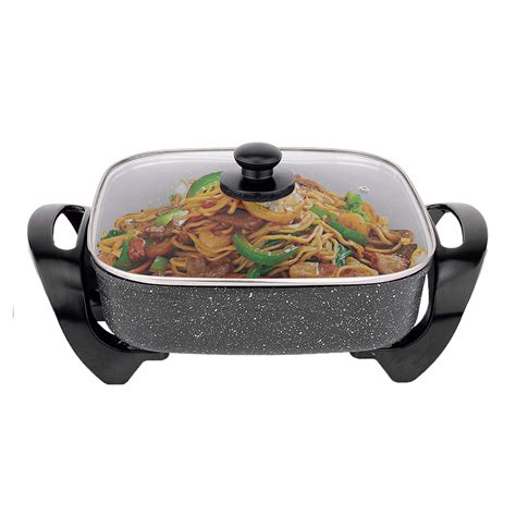 Healthy Choice 1500W 7.2L Non Stick Stone Electric Fry Pan - Bunnings ...