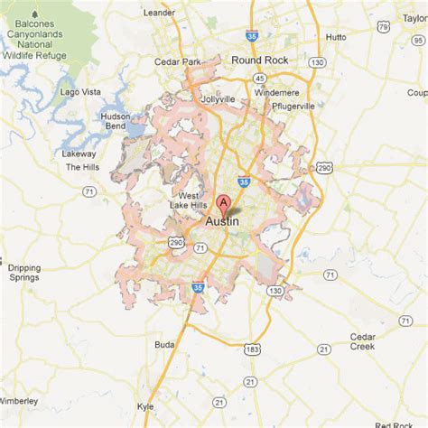 Georgetown Texas Map