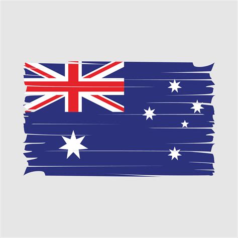 Australia Flag Vector 20166853 Vector Art at Vecteezy