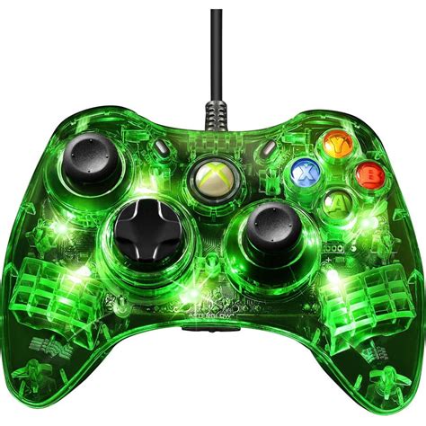 PDP Afterglow Wired Controller for Xbox 360, Green - Walmart.com