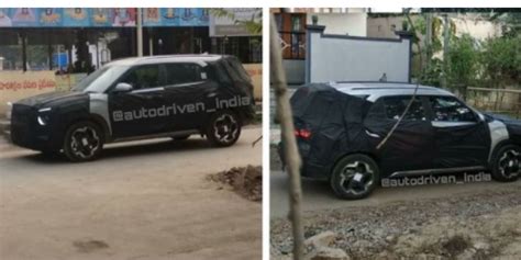 7-Seater Hyundai Creta Spotted With iX25's Alloy Wheels