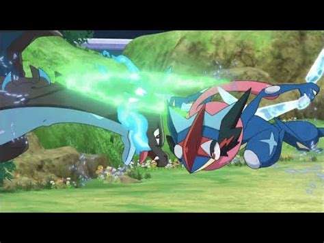 UK: Ash-Greninja versus Mega Charizard X! | Pokémon the Series: XYZ ...