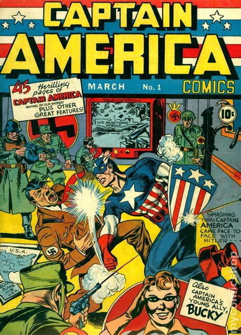 Captain America Comics comic books issue 1 1941