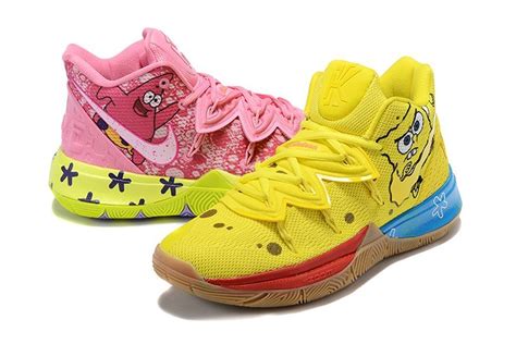 Men's Nike Kyrie 5 Spongebob Patrick Lotus Pink/University Red in 2021 ...