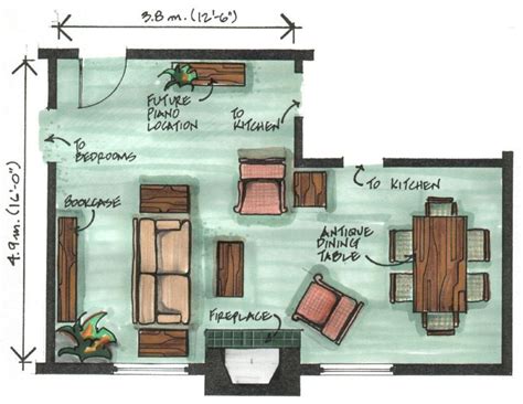 L-shaped living/dining room is a challenge | L shaped living room ...