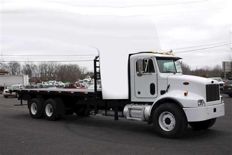 2003 Peterbilt 335 Flatbed Truck For Sale, 136,898 Miles | Hatfield, PA ...