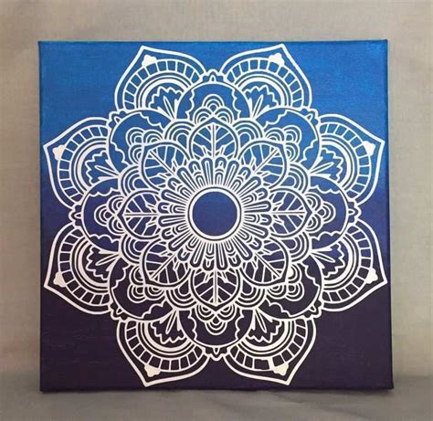 Simple Mandala Painting at PaintingValley.com | Explore collection of ...