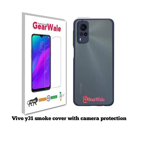 Vivo Y31 Smoke Cover With Camera Protection Special Edition