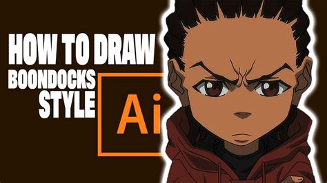 HOW TO DRAW BOONDOCKS STYLE ( Adobe Illustrator ) - YouTube