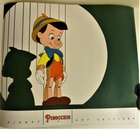 Rare Vintage Pinocchio Disney Art Editions 23 5/8 X 27 - Etsy Singapore