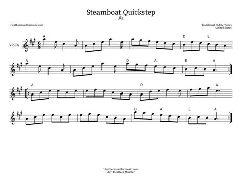 Steamboat Quickstep - Jigs