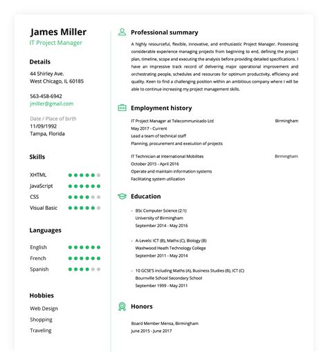 Trending How To Write A Simple Job Resume Full - Wajo