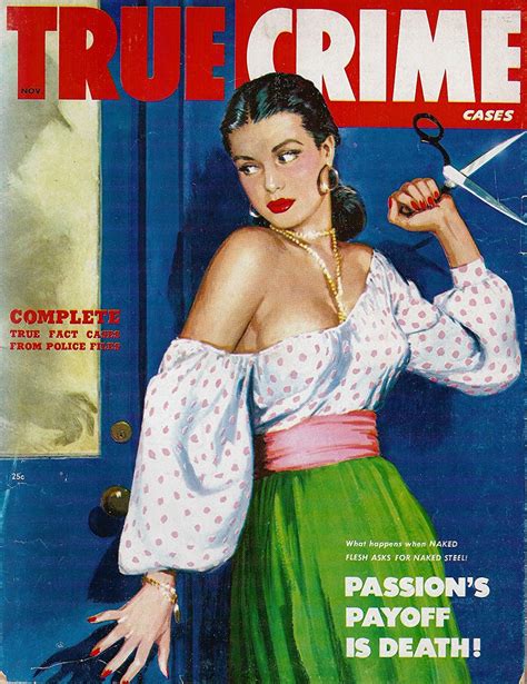 TRUE CRIME Cases Magazine Cover Art and Illustrations 24 - Etsy