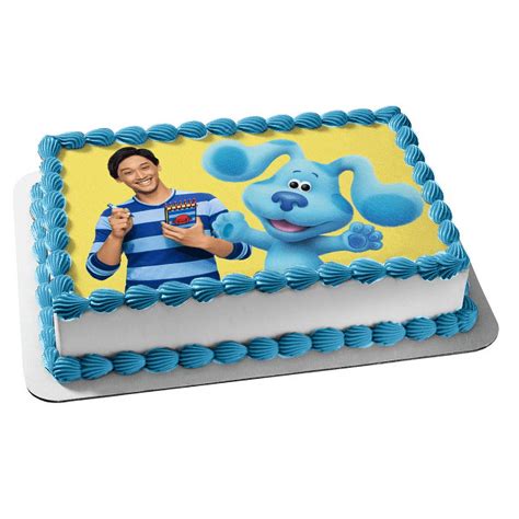 Blue's Clues & You! Blue Josh Edible Cake Topper Image ABPID52505 ...