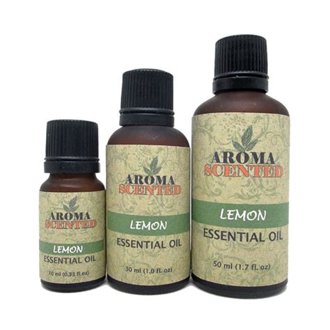 Lemon Essential Oil Aromatherapy at global.aromascented.com