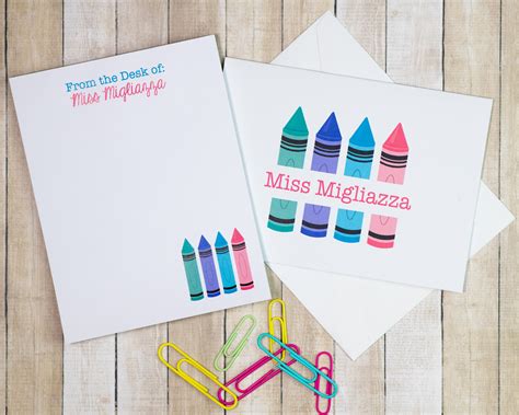 Personalized Teacher Stationery Gift for Teacher Teacher | Etsy