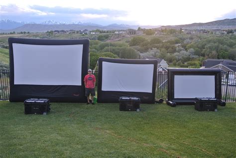 Inflatable Movie Screen & Outdoor Cinema Rental - Salt Lake City Utah ...