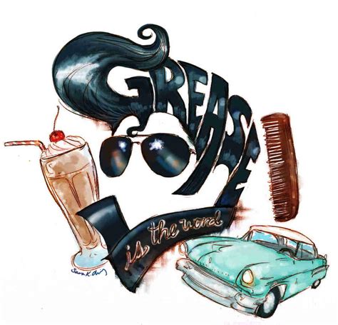 Grease Logo by Kumu18 on DeviantArt