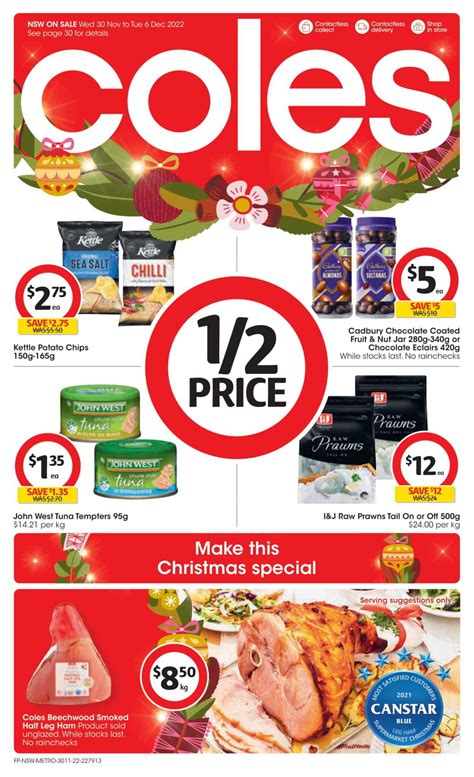 Coles Weekly Specials - Nov 30th To Dec 6th • Free Samples Australia