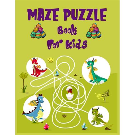 Maze puzzle book for kids. : Fun and Challenging for Kids Maze and ...