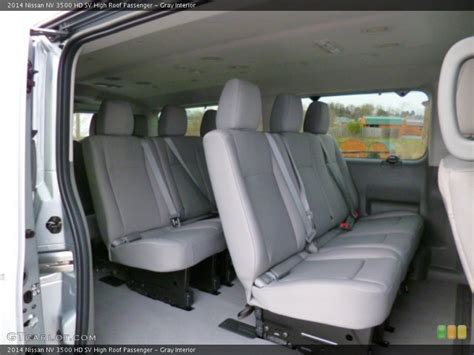 Gray Interior Photo for the 2014 Nissan NV 3500 HD SV High Roof ...