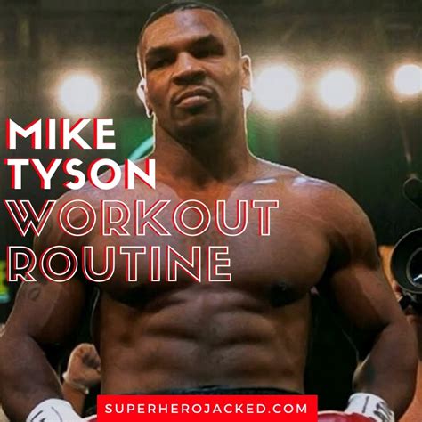 Mike Tyson Workout Routine and Diet Plan: Tyson's Calisthenics Training ...