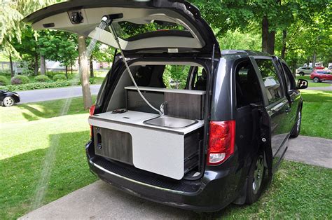 DIY Camper Kit For Minivan And Honda Element SUVs