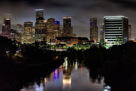 The Houston Skyline Photograph by JC Findley