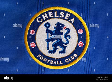 Chelsea FC Club Crest Stock Photo - Alamy