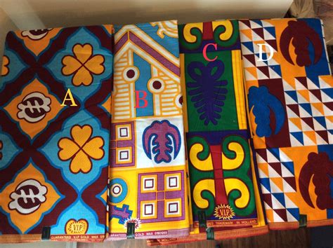 Assortment of African /Ghanaian Adinkra symbols Kente Cloth. | Etsy