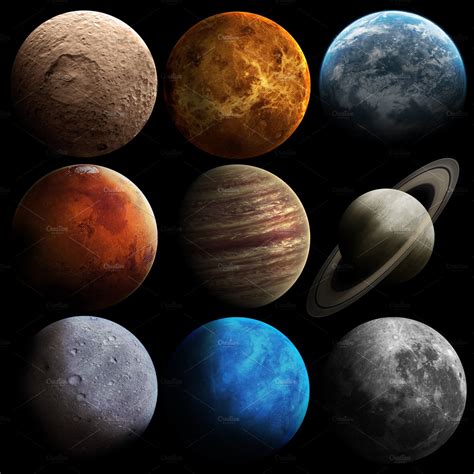 Solar system planets | High-Quality Abstract Stock Photos ~ Creative Market